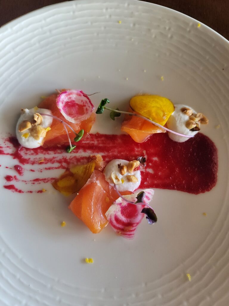 Cooking demo at Hammock Cove, Antigua