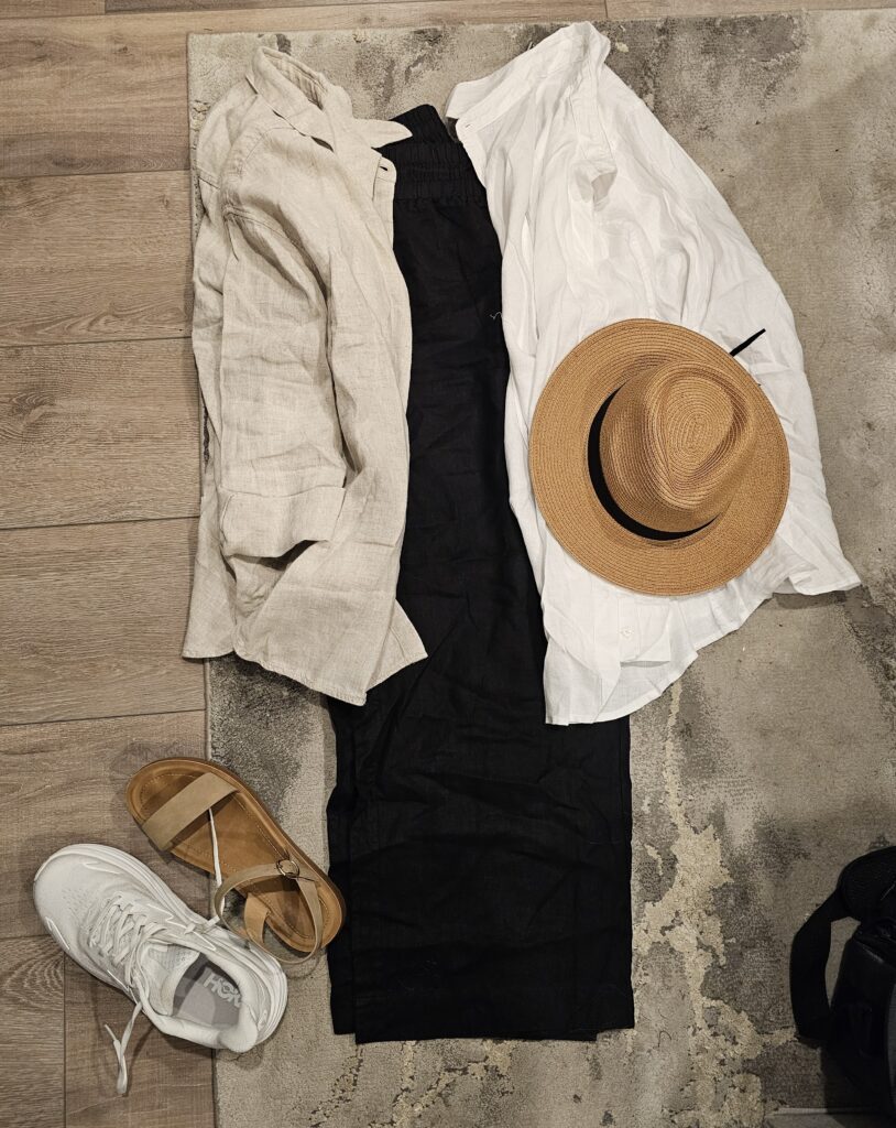 Capsule wardrobe for Morocco