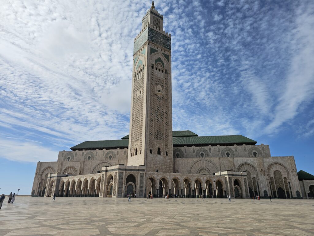 Hassan II Mosque, Casablanca Morocco